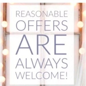 OFFERS WELCOMED ❤️